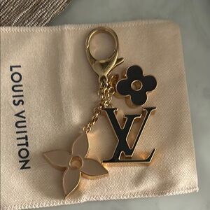 Louis Vuitton Gold and Black purse charms